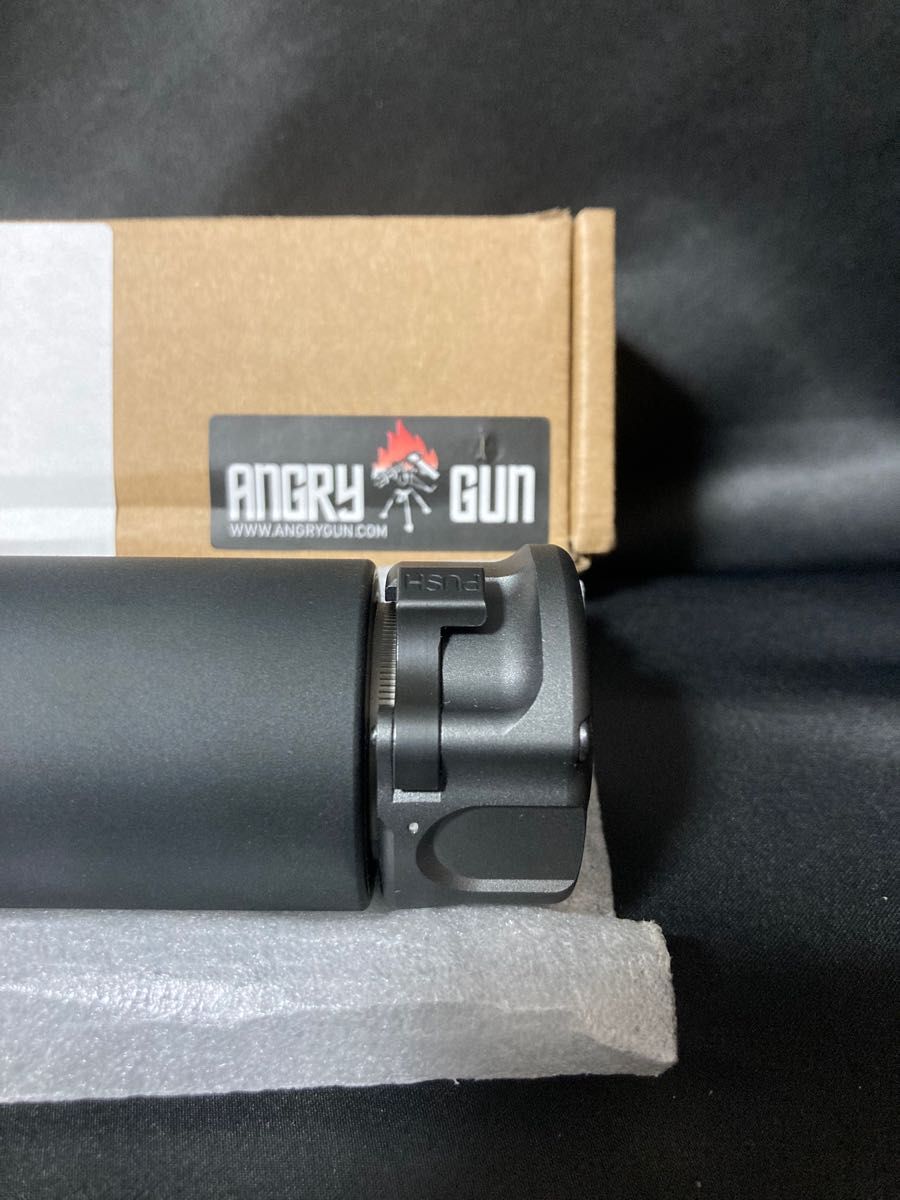 新品未使用 ANGRY GUN SURE FIRE SOCOM 762 ブラック|Yahoo!フリマ