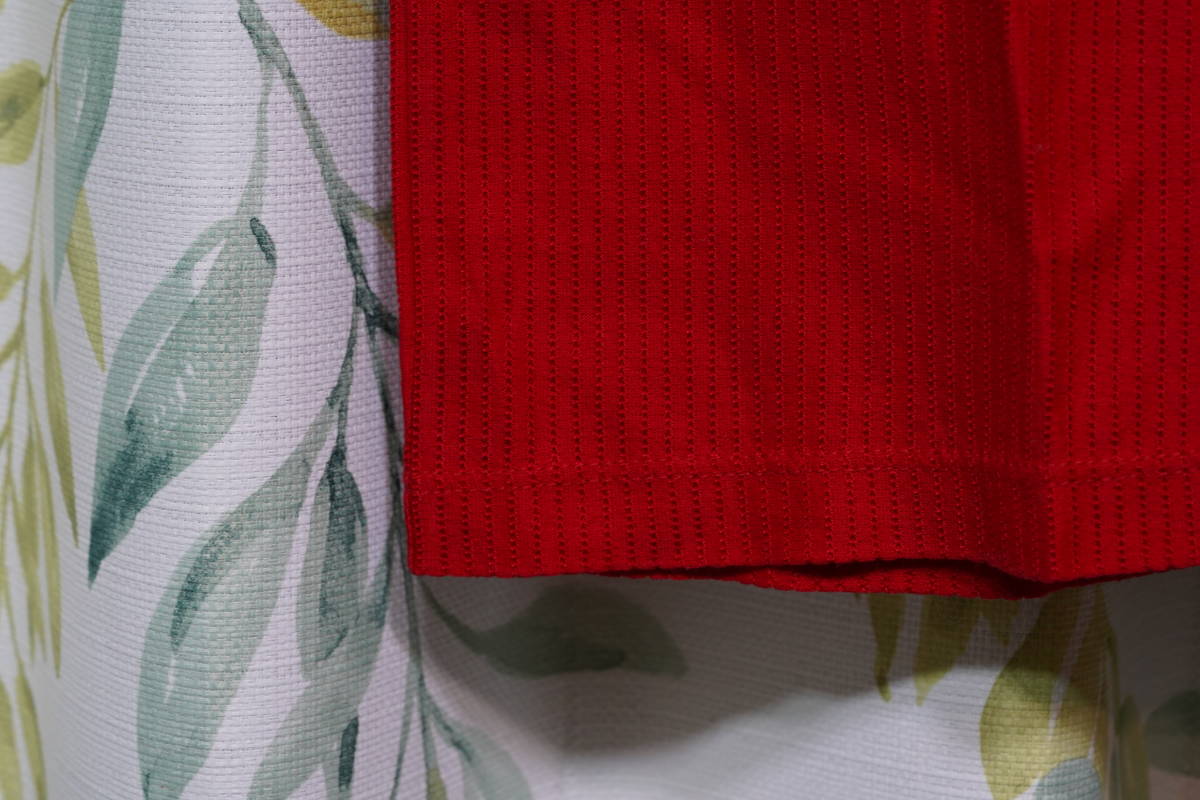 ニールバレット☆Neil Barrett 高級 赤 レッド 半袖シャツ イタリア製_画像3