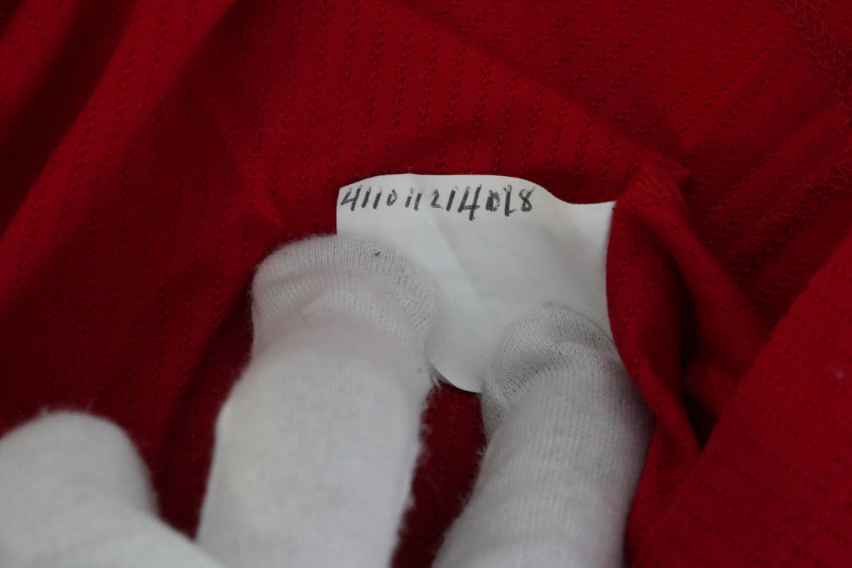 ニールバレット☆Neil Barrett 高級 赤 レッド 半袖シャツ イタリア製_画像9