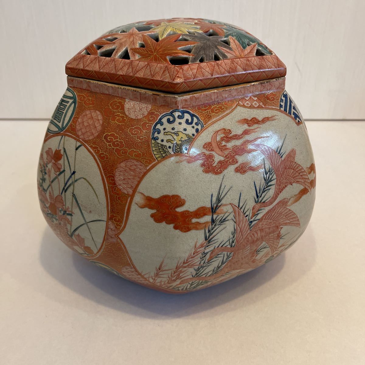 九谷焼 大香炉 | normanhubbard.com
