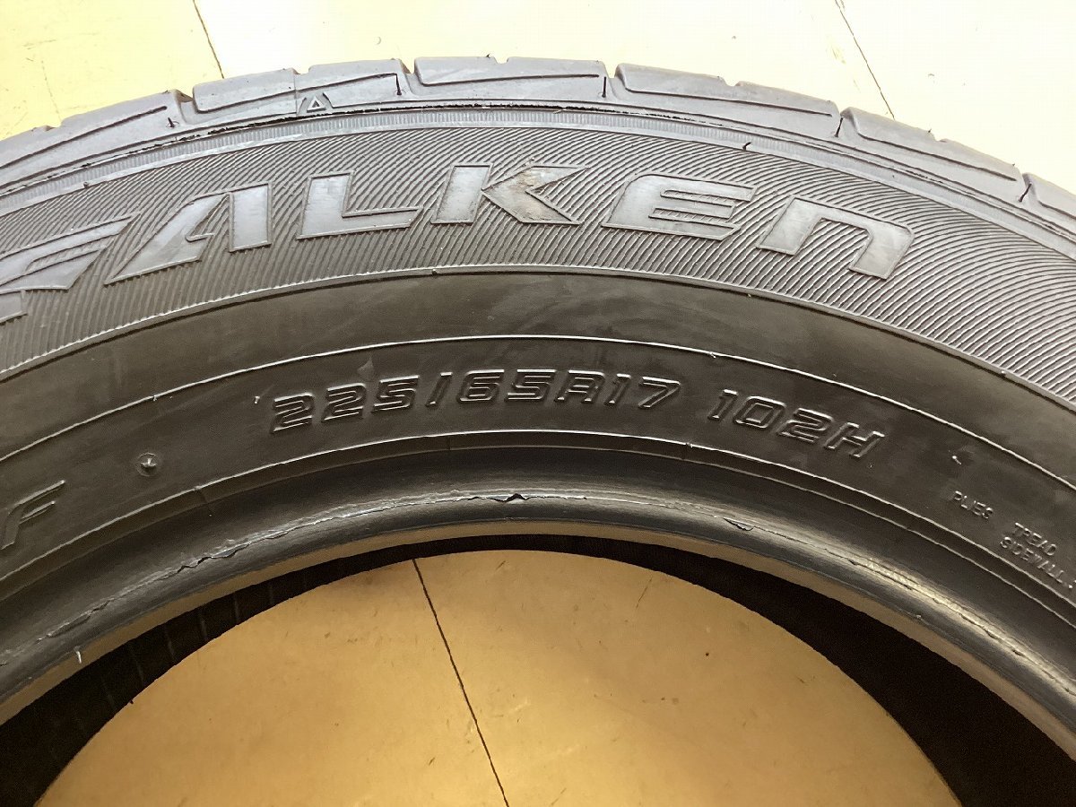 中古夏タイヤ ファルケン 225/65R17 102H ZE914 2018年製 a-3208 ND7-3 YM_画像7