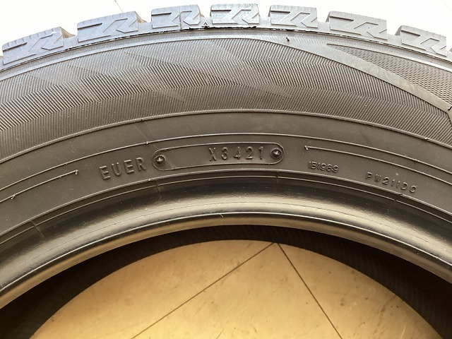 中古スタッドレスタイヤ DUNLOP ダンロップ 215/60R17 96Q ウィンターマックス02 WM02 2021年製 a-2432 C2-2 SD_画像9