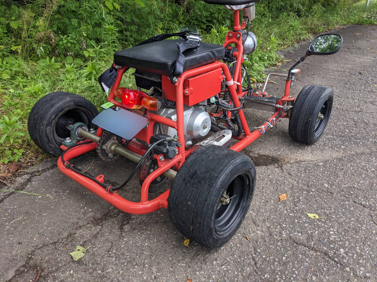 kettcar ゴーカート 赤 1 Yahoo!オークション - 公道カート 普通免許OK 車検不要 自賠責