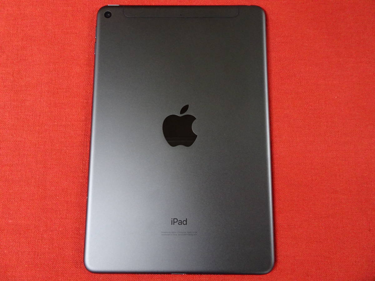 iPad mini 第5世代 WiFi+Cellular 64GB スペースグレイ 国内版SIM