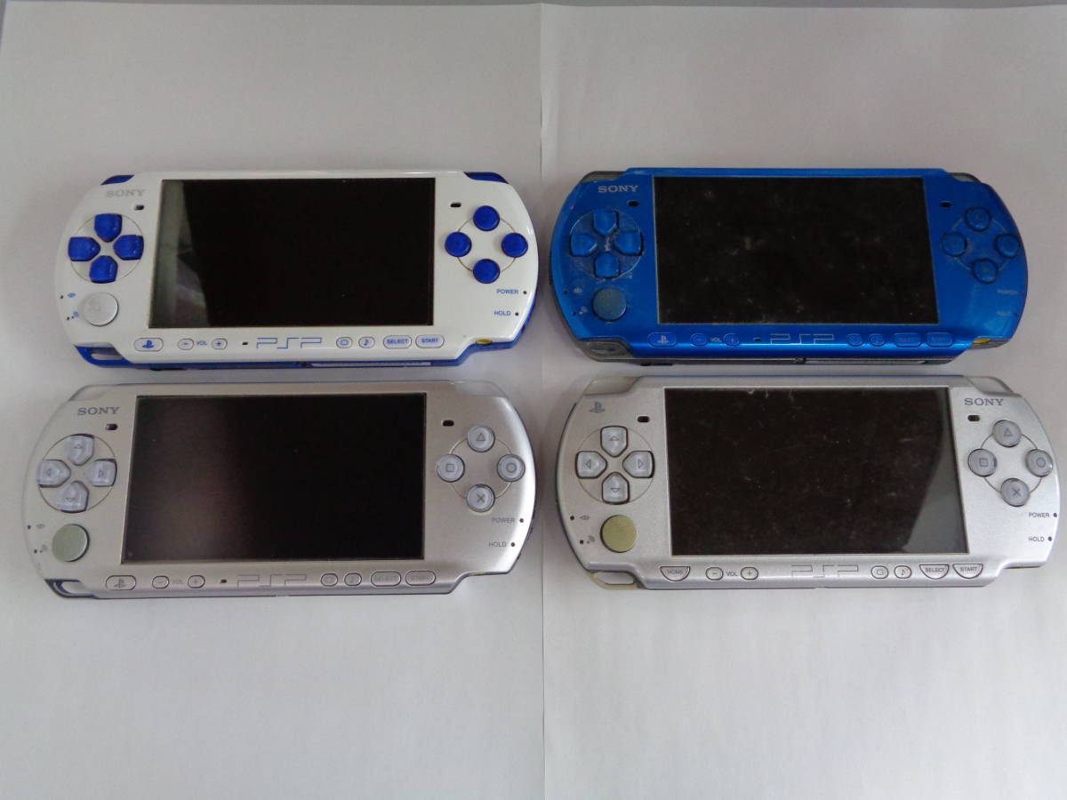 PSP 本体のみ PSP-3000 3台 PSP-2000 1台 おまとめセット ジャンク品