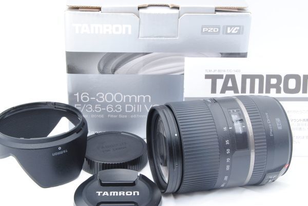 100％安い VC DiII F3.5-6.3 16-300mm ☆TAMRON 美品 PZD