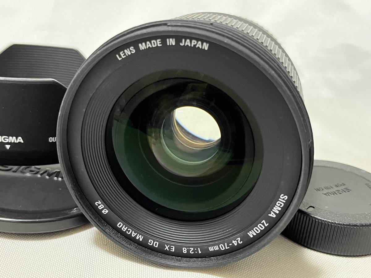 SIGMA 24-70mm F2.8 EX DG Canon用 現状品-