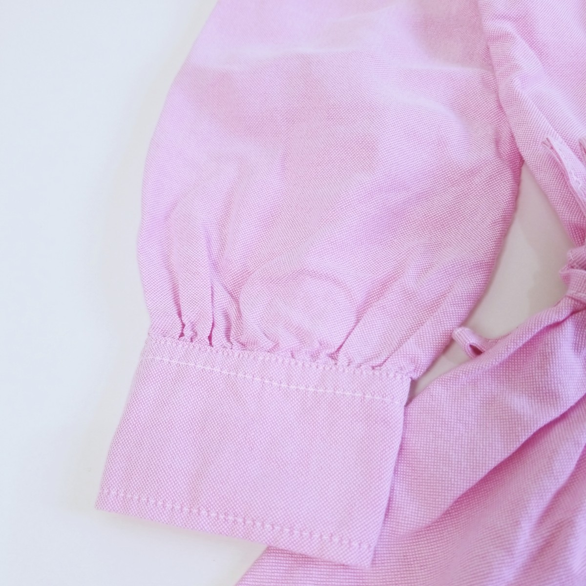 RALPH LAUREN　ラルフローレン　ワンピース　ワンポイント刺繍　キッズ服　子供服　女の子　可愛い120サイズ　ピンク　ポニー　長袖シャツ