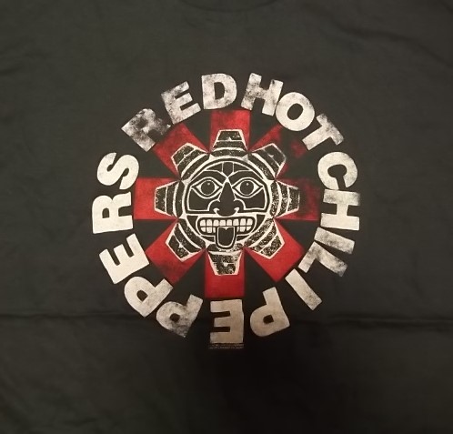 新品 【Red Hot Chili Peppers】レッドホットチリペッパーズ Vintage Style プリントTシャツ XL // レッチリ バンドTシャツ ロックTシャツ_画像2