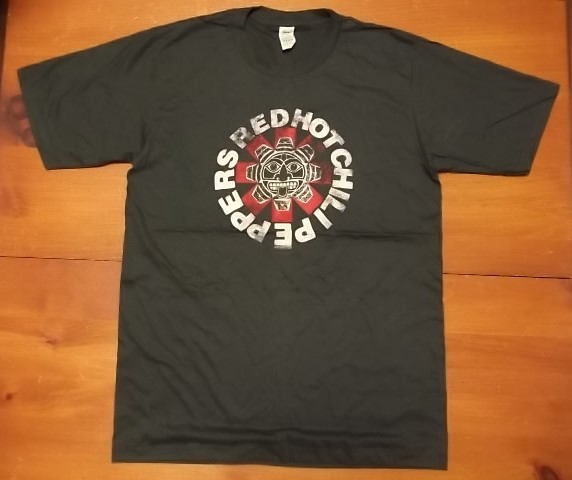 新品 【Red Hot Chili Peppers】レッドホットチリペッパーズ Vintage Style プリントTシャツ XL // レッチリ バンドTシャツ ロックTシャツ_画像1