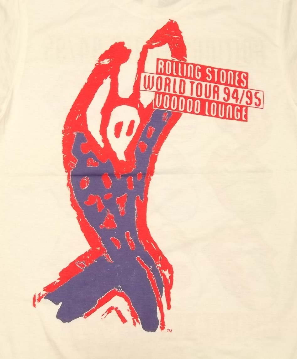 新品 ローリングストーンズ 94/95 Voodoo Lounge Tour Vintage Style