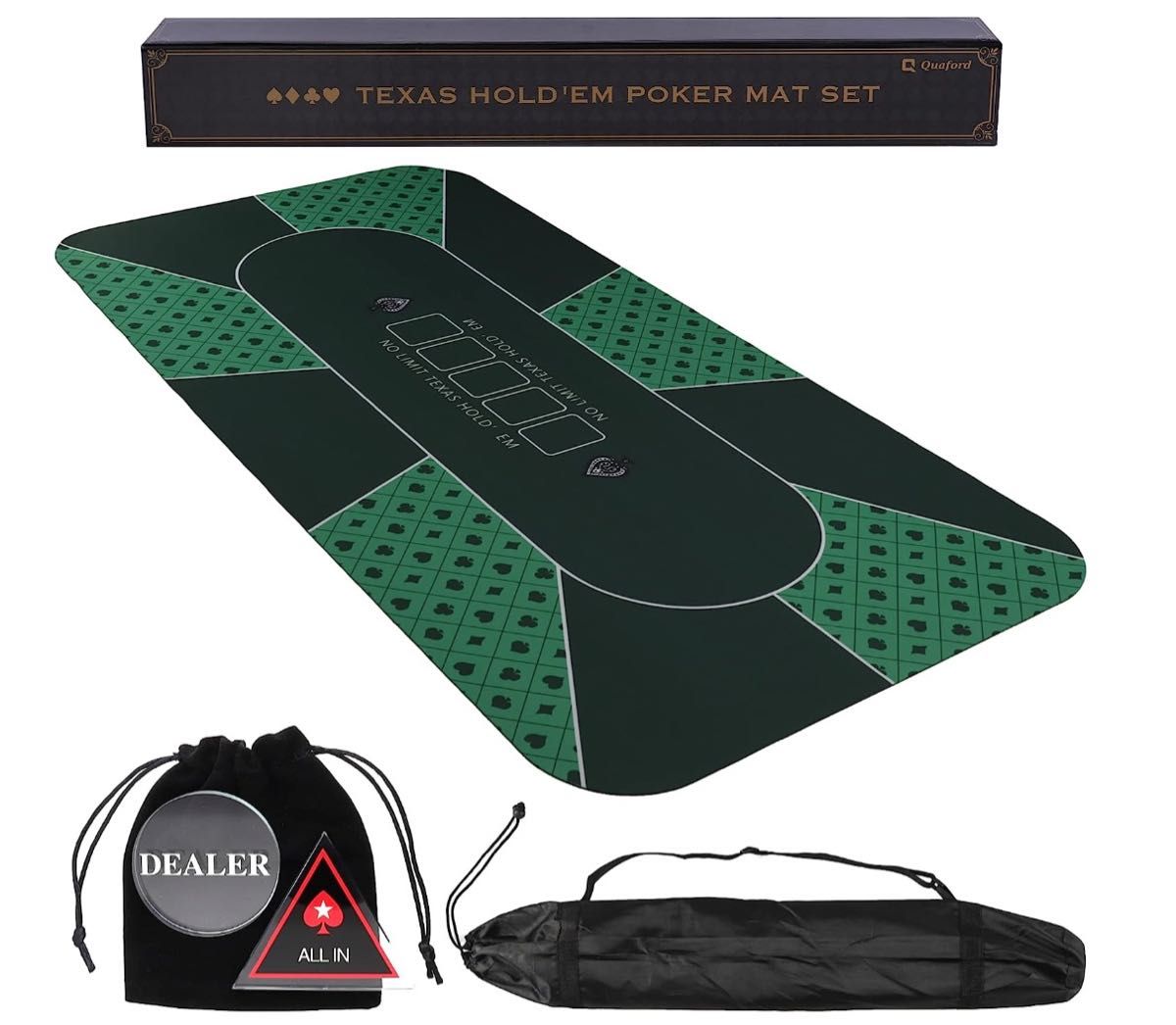 新品・未使用】ポーカーマット 60×120cm テキサスホールデム オール
