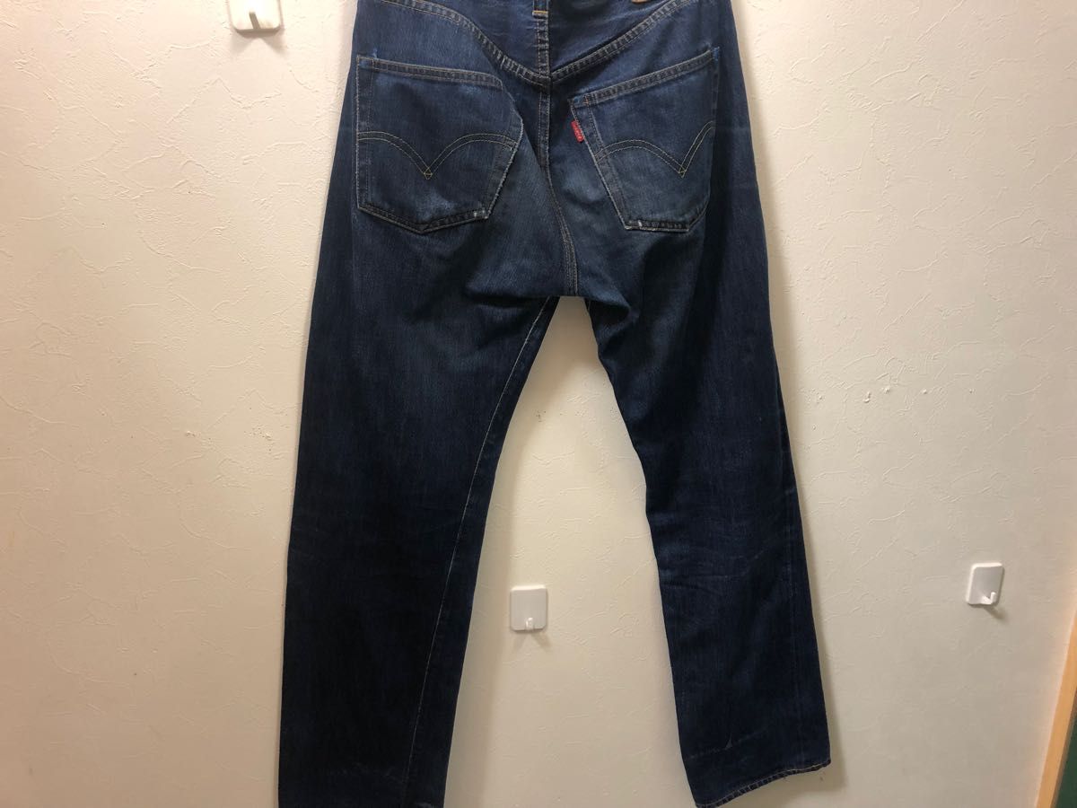 米国製 アメリカ製47501XX W34L36 リーバイスLEVI’S復刻LVC1947年片面E