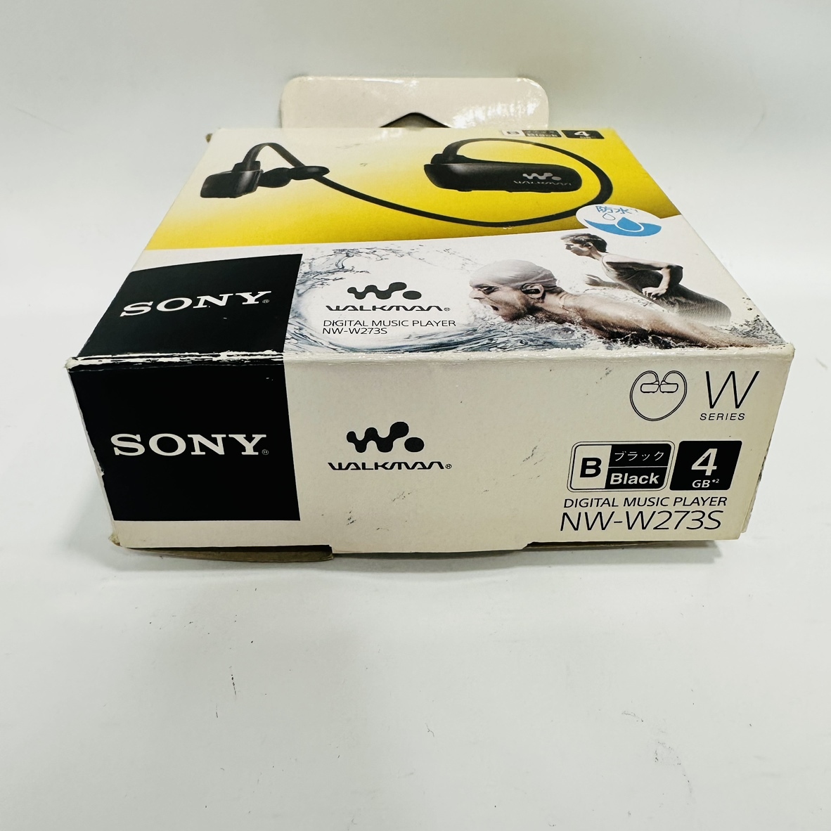 1円スタート！〇SONY ソニー ウォークマン Wシリーズ デジタルミュージックプレイヤー NW-W273S ブラック 4GB〇 防水/音楽プレイヤー_画像3