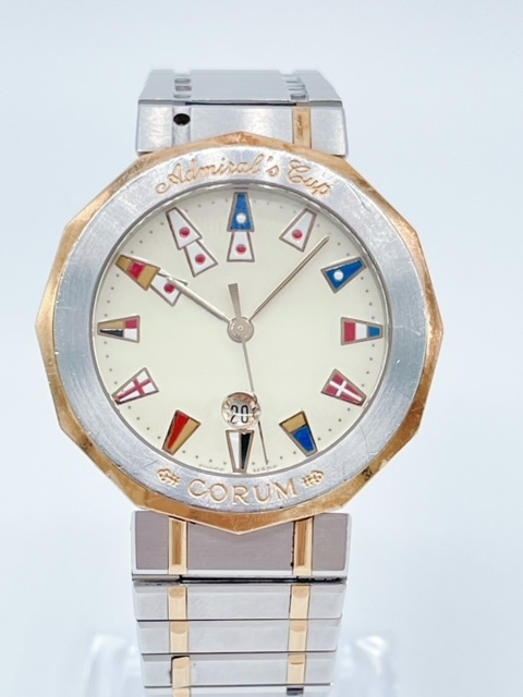 CORUM コルム アドミラルズカップ コンビ クォーツ-