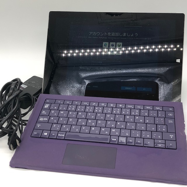 S991 Microsoft Surface Pro 3 MODEL1631 64GB キーボード有り