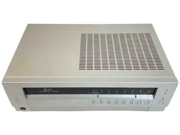 極美品☆動作品】TOA トーア TA-2030 卓上型アンプ30W 5局 屋内用PA