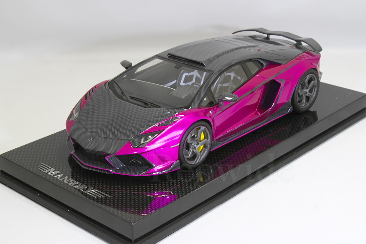 Mansory Lamborghini Carbonado GT 1/18 man sleigh -karubona-do pink carbon 30 car limitation Lamborghini Aventador LP700-4 MR