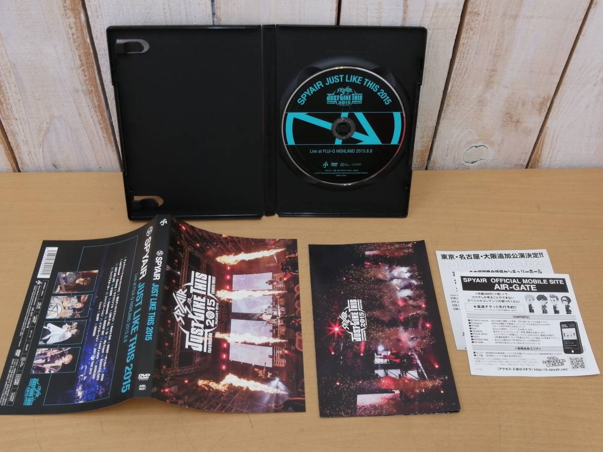 最高の品質の SPYAIR JUST LIKE THIS 2015 DVD centralbarkdogdaycare