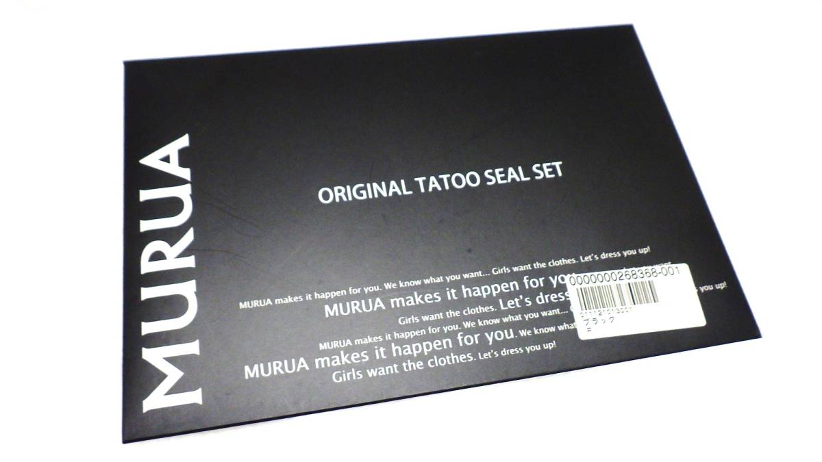  new goods *MURUA* tattoo seal accessory 