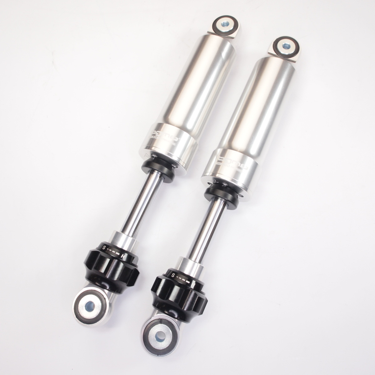 Front shock absorber -BGM PRO F16 SPORT- Silver for Lambretta ランブレッタ LI TV SX GP DL_画像1