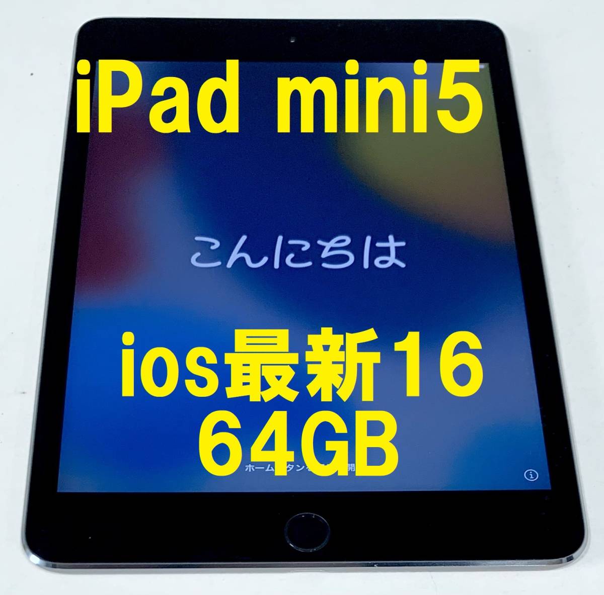 3936【早い者勝ち】電池最良好☆iPad mini5 第5世代 64GB☆-