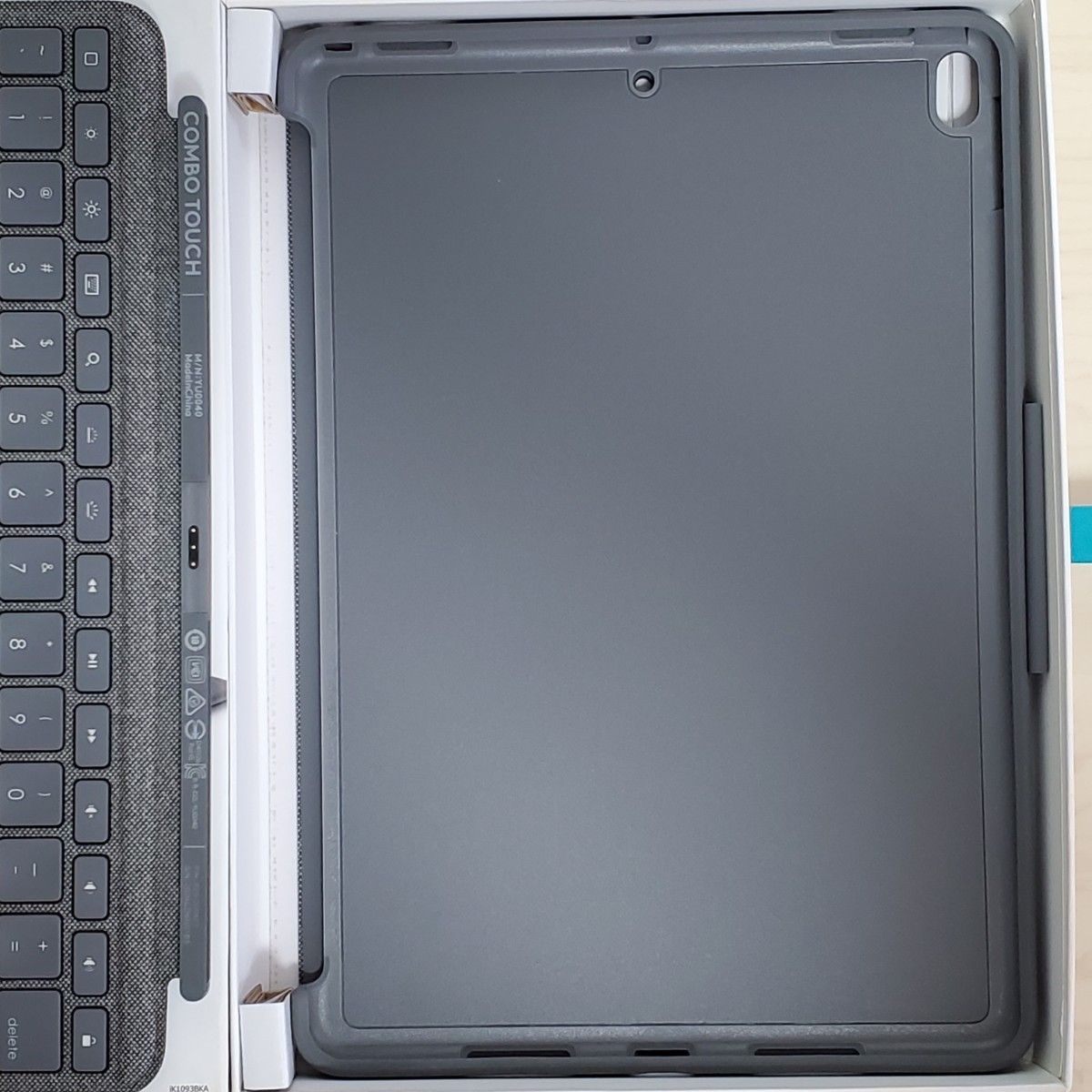 ロジクール COMBO TOUCH IK1093BKA 着脱式キーボードケース iPad Pro 10.5等対応