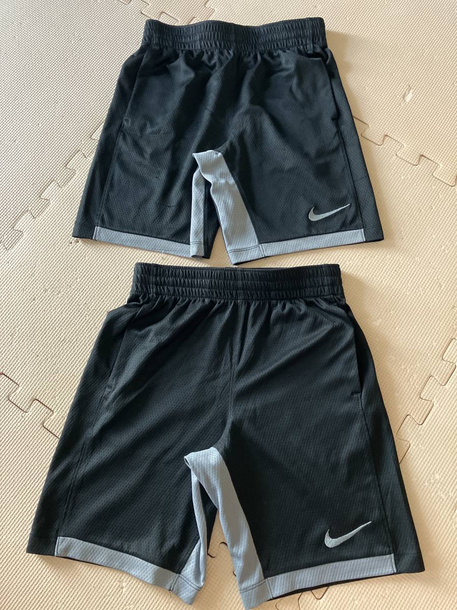 *USED[NIKE] Nike DRI-FIT black pants ( size M)2 pieces set *