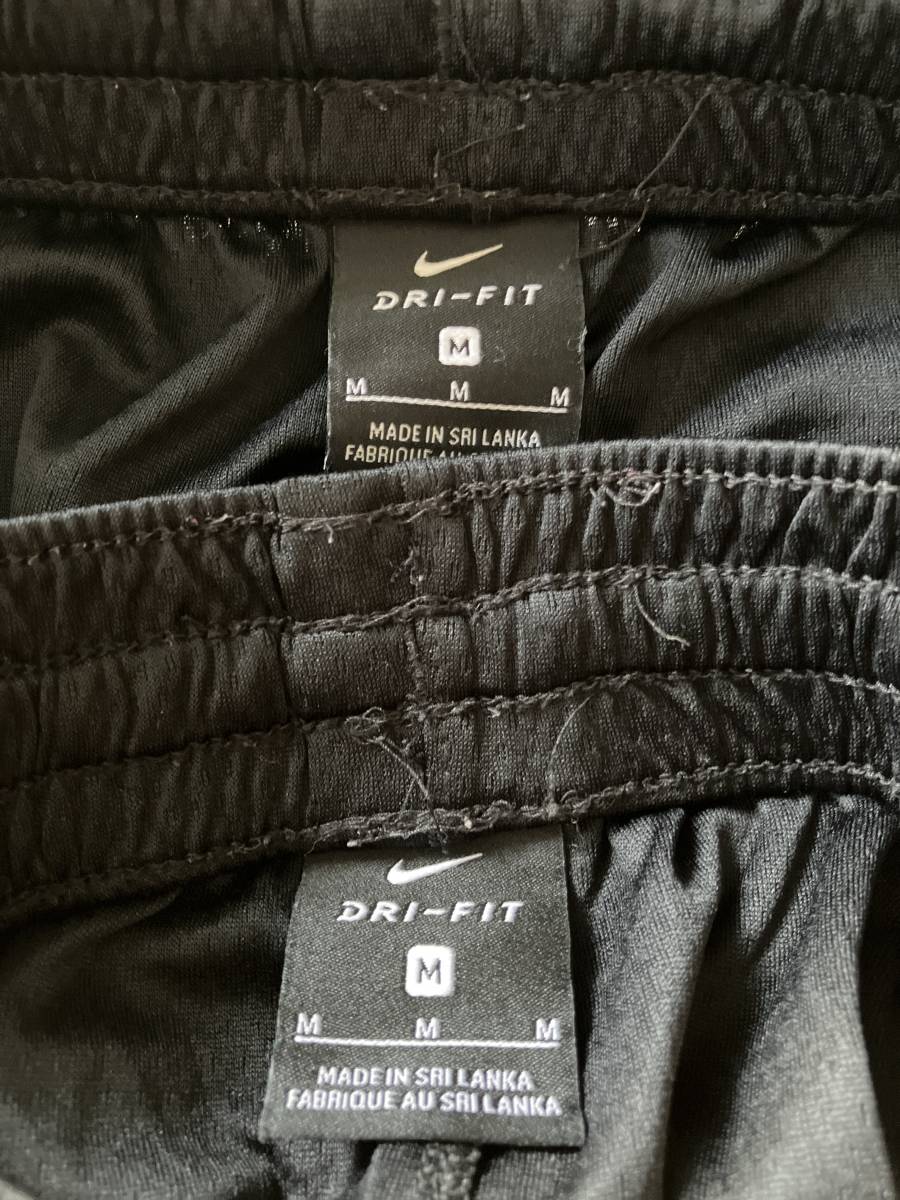 *USED[NIKE] Nike DRI-FIT black pants ( size M)2 pieces set *