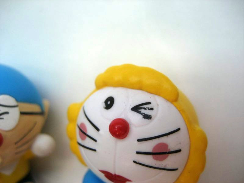 搞笑！哆啦A夢，我成為朋友Nobita Tsubasa Tempest - sanzae風格的cosplay玩具玩具微型人物 <Br> おかしな!? ドラえもん ねぇ、お友達になって のびえもん のび太 女装 サザエさん風 コスプレ 食玩 リーメント ミニチュア フィギュア
