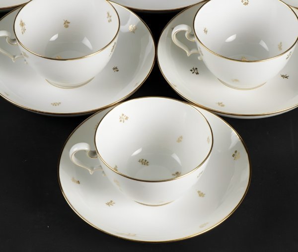 □Sevres セーブル 白磁金彩 カップ&ソーサー 6客□ | comfaca.com