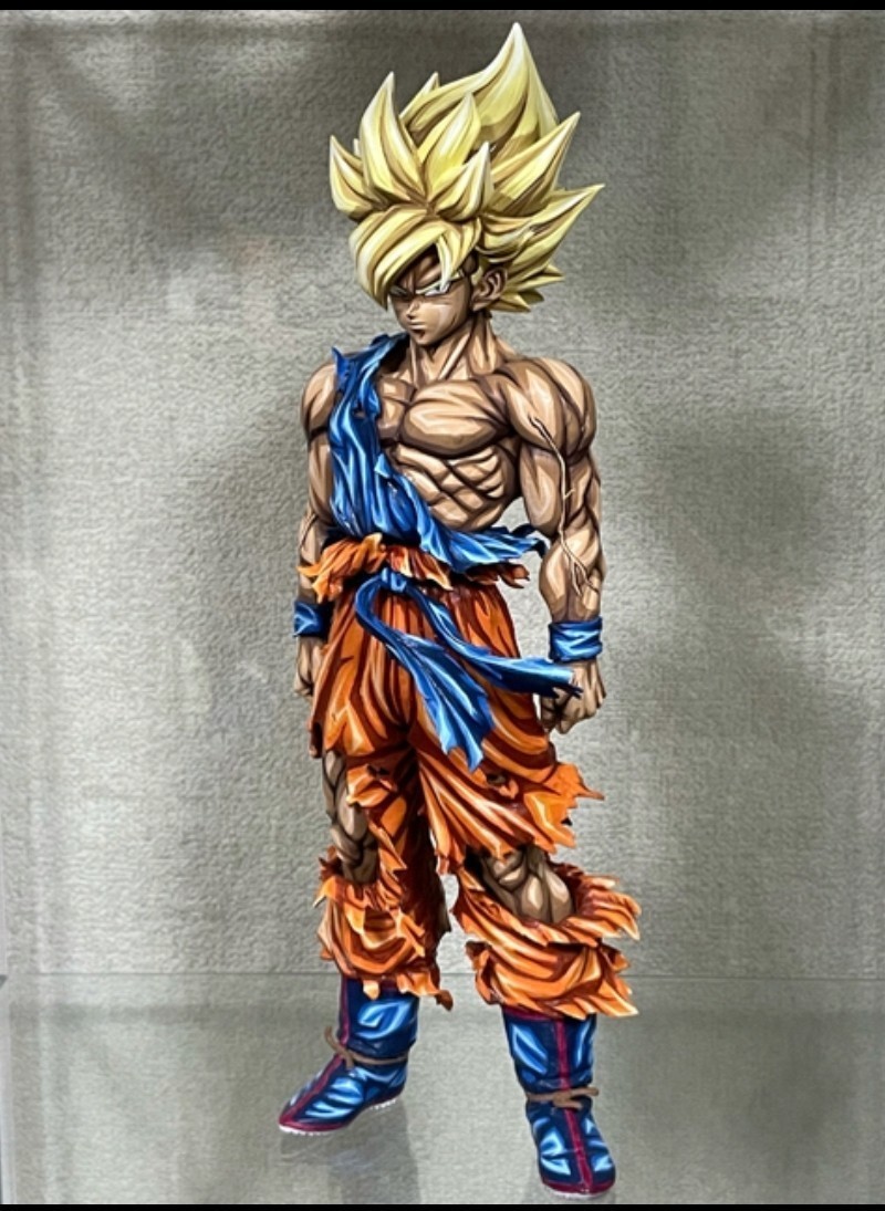ドラゴンボール イラスト塗り 2次元塗装 二次元彩色 SMSP 孫悟空