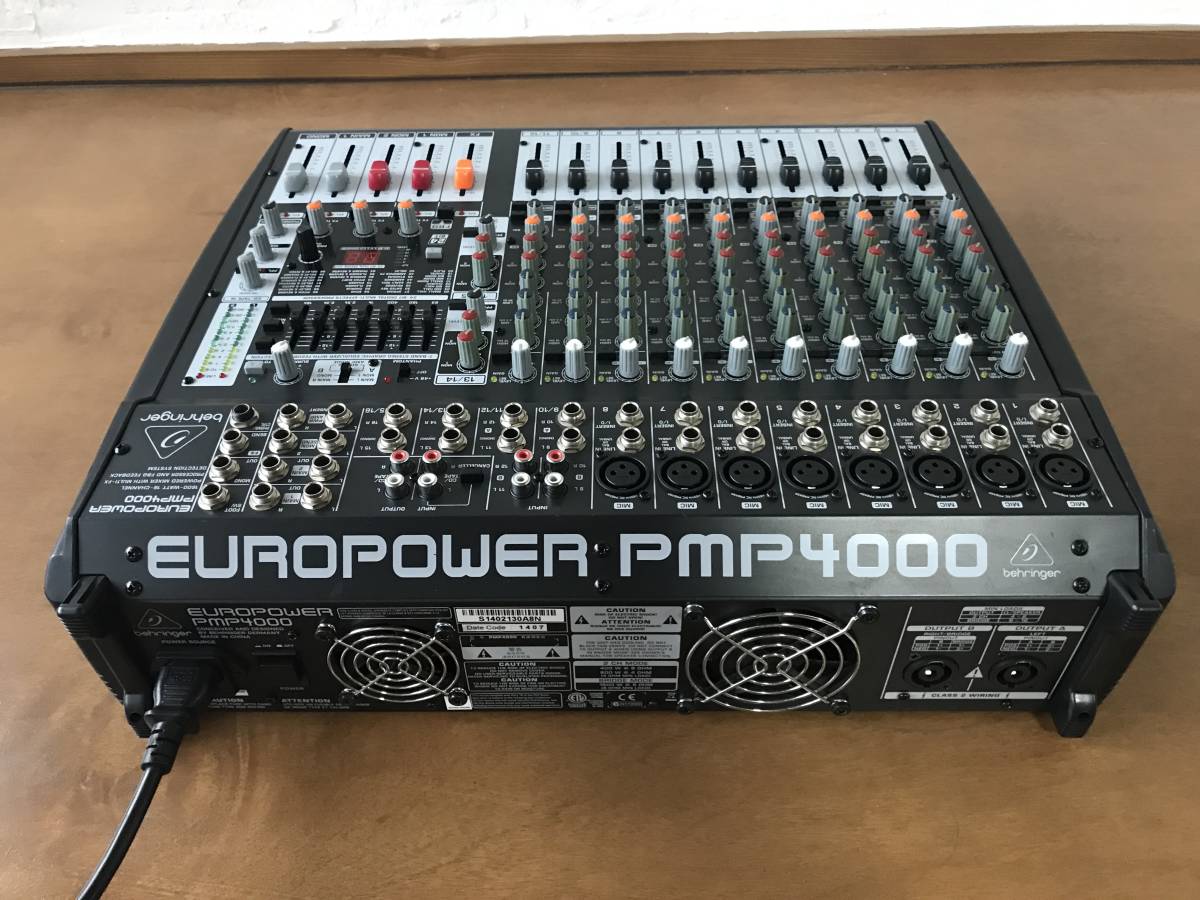 AB-24 【品】BEHRINGER (べリンガー) PMP4000 EUROPOWER パワード