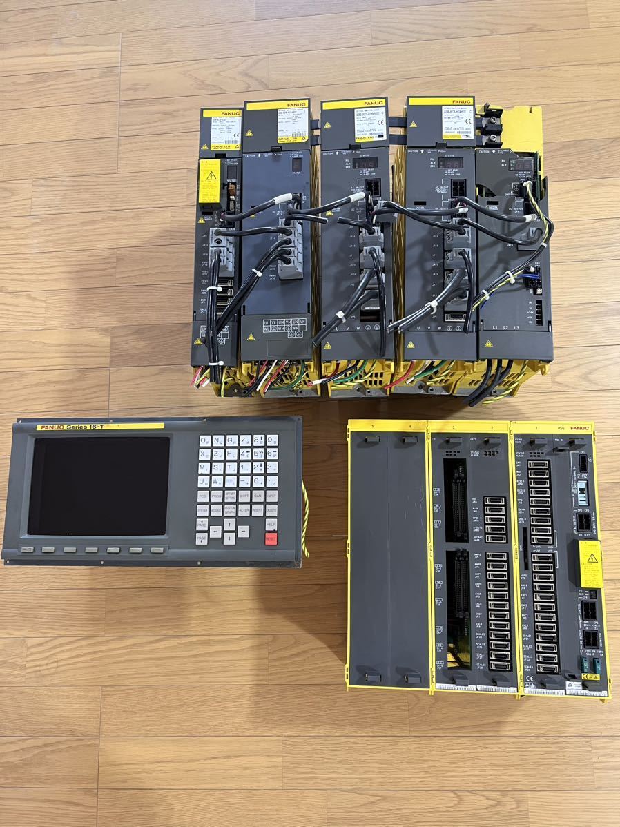 Fanuc ファナック 旋盤用CNCコントローラー Series 16- TA 7点セット