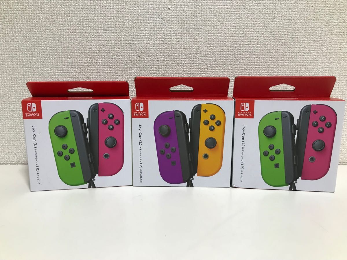 Nintendo JOY-CON ジョイコン ネオンパープル/ネオンオレンジ1個と