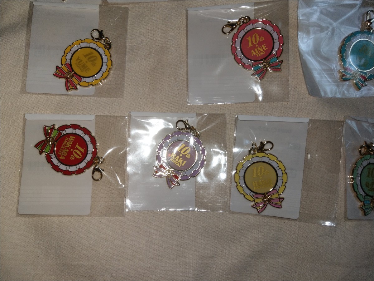 【送料無料】 DMMスクラッチ アイカツ 10th anniversary C賞 メタルチャーム 11種セット くじ 星宮いちご 藤堂ユリカ