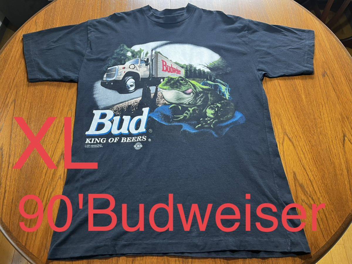 貴重 90´vintage Budweiser Tシャツ ヴィンテージ バドワイザー