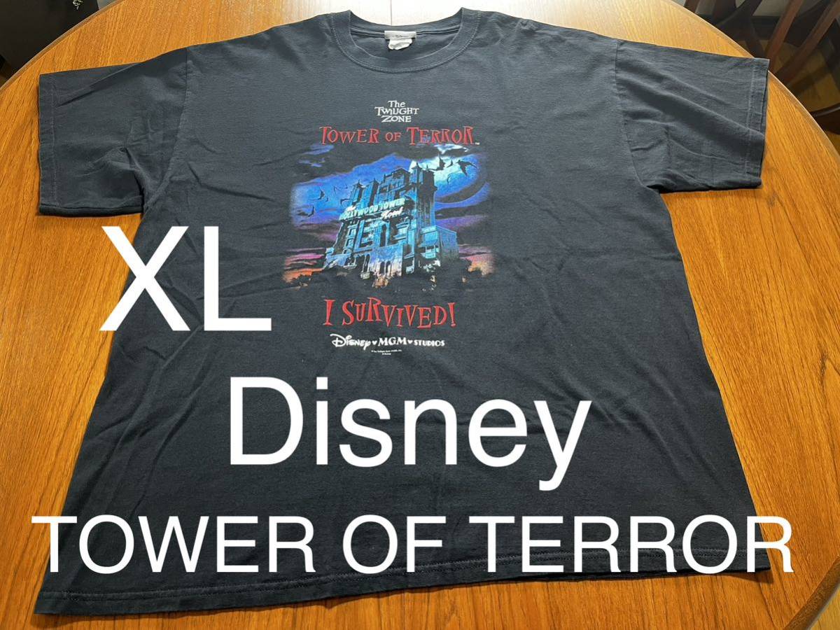 Disney Tシャツ　TOWER OF TERROR Budweiser ヴィンテージ ディズニー　タワーオブテラー