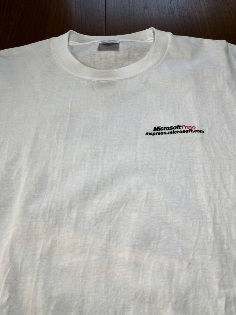 90'vintage Microsoft Tシャツ マイクロソフト ヴィンテージ 企業 
