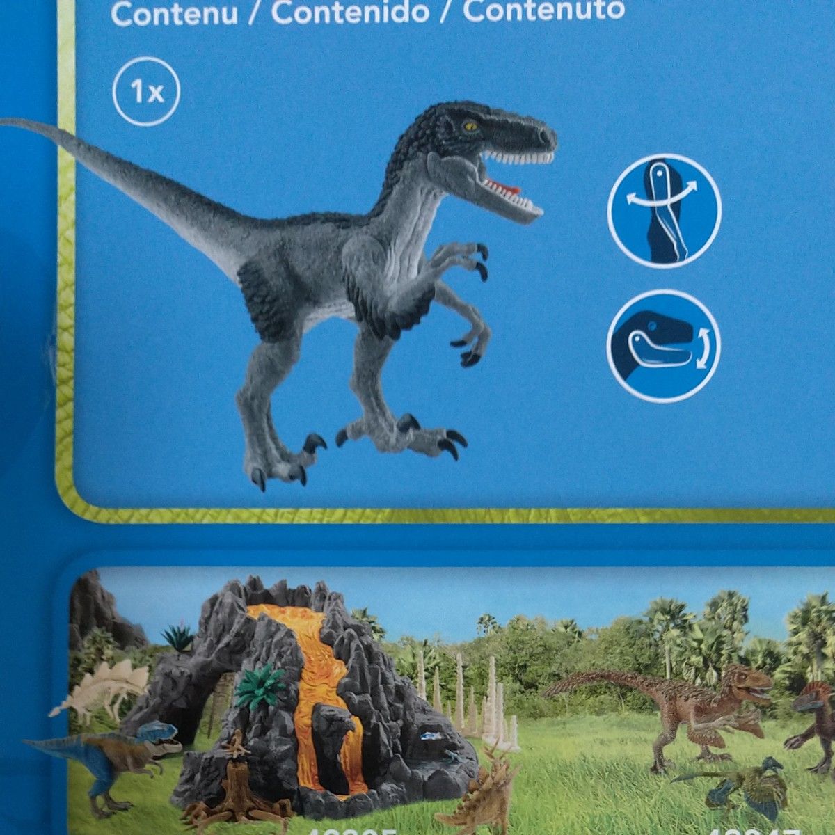 ★お値下げ価格★シュライヒ Schleich フィギュア 恐竜 おもちゃ 対象年齢5-12歳 おまけのシール付き