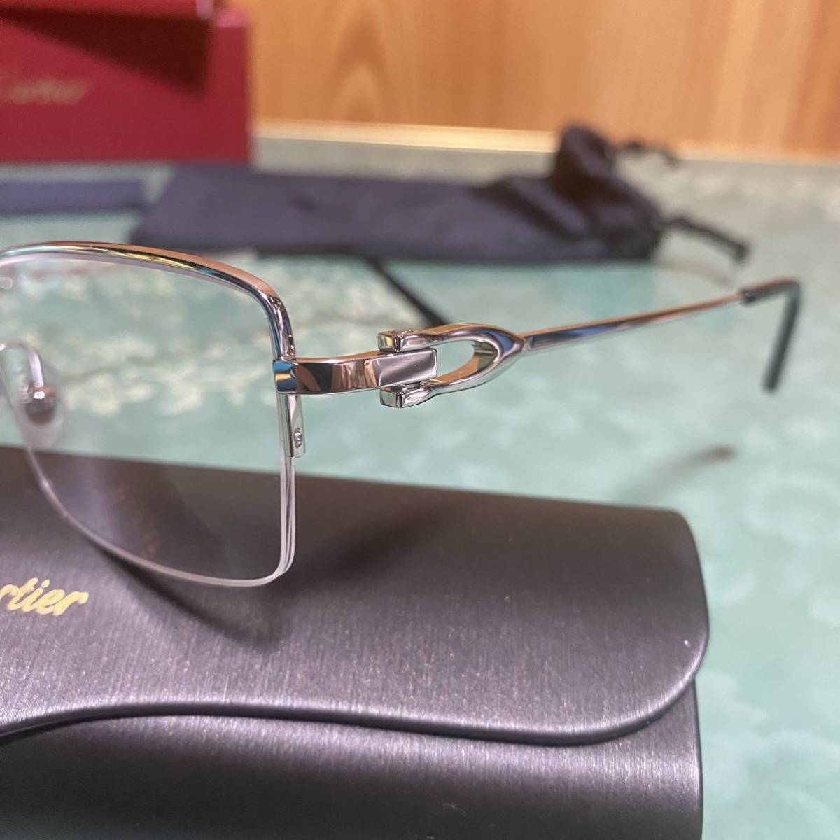 CARTIER 眼鏡 サングラス カルティエ | activoskateshop.com