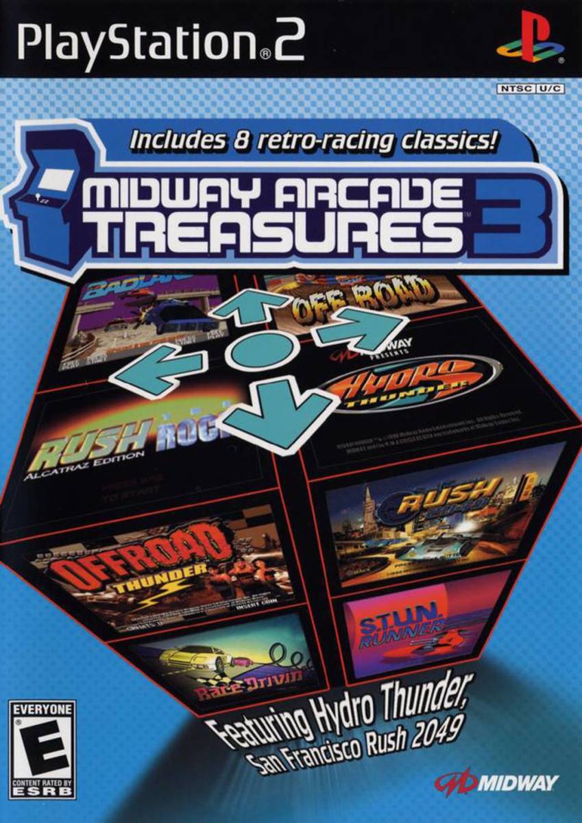 【希望者のみラッピング無料】 Midway ★送料無料★北米版 Arcade プレイステーション2 PS2 ミッドウェイアーケードトレジャーズ 3 Treasures アクション