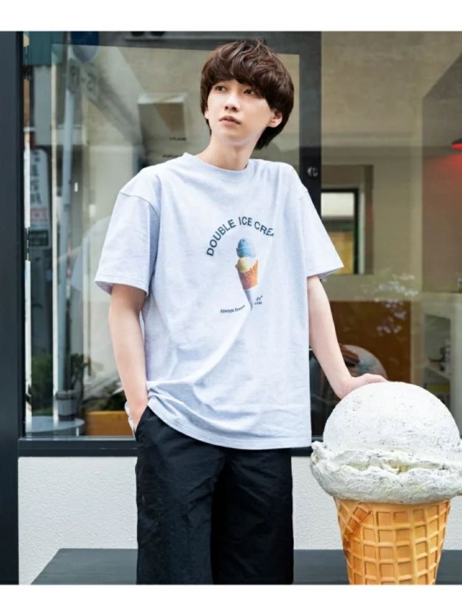 【美品】BIG BABY ICE CREAM×PAGEBOYLIM Tシャツ