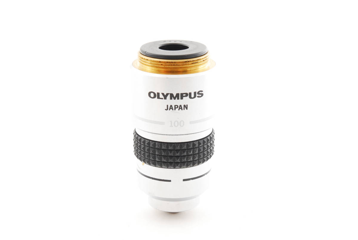 稀少な対物レンズオリンパスOLYMPUS A 100 1.30 oil 160/0.17 稀少な対物レンズオリンパスOLYMPUS A 100 1.30 oil 160/0.17