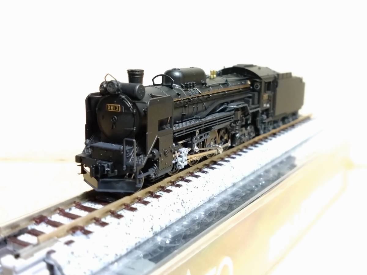 D61 (KATO 2016-3 D51 北海道形の加工品) / Nゲージ (蒸気機関車