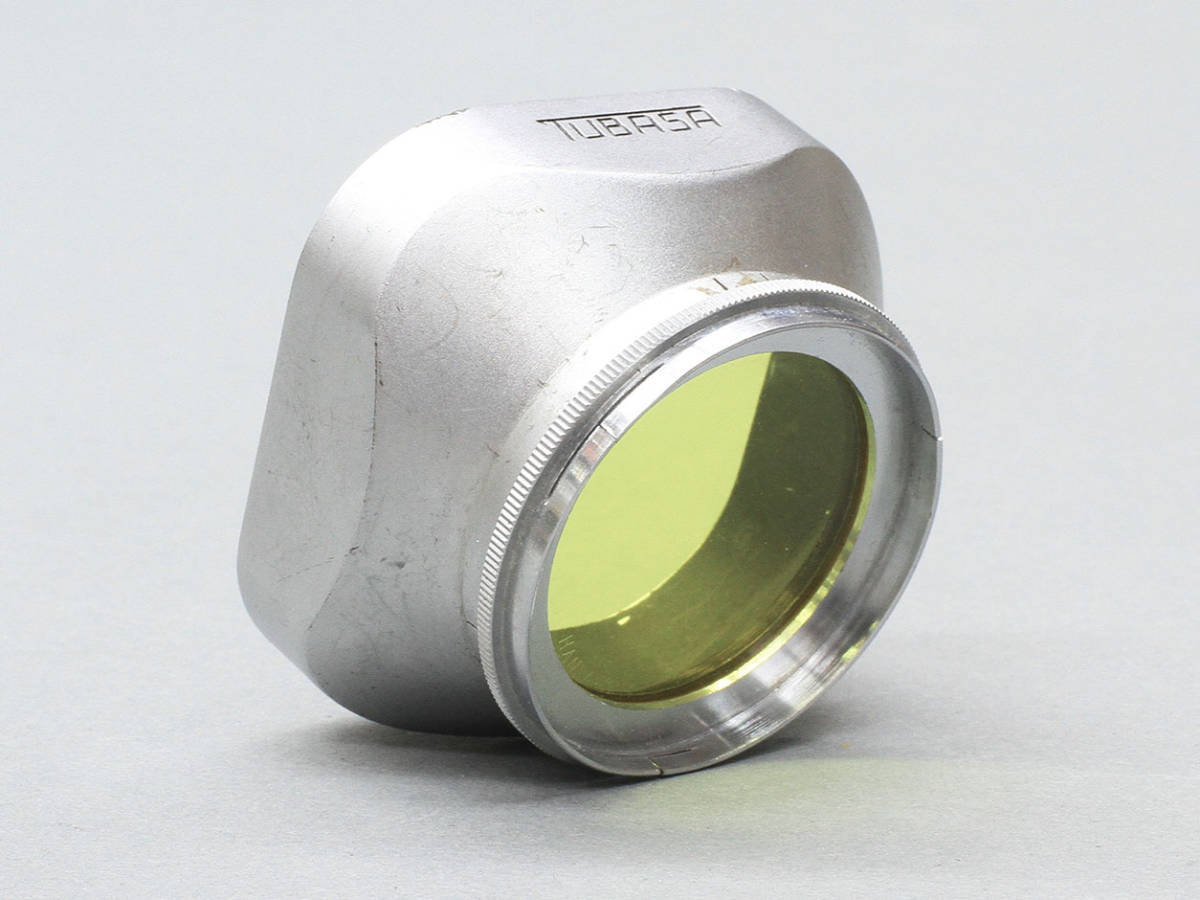 [48]TUBASA lens hood 36mm.. type yellow filter case attaching 
