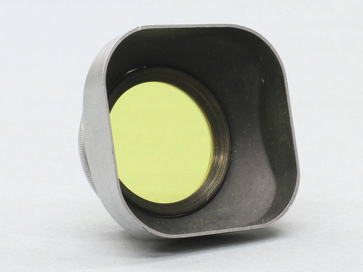 [48]TUBASA lens hood 36mm.. type yellow filter case attaching 