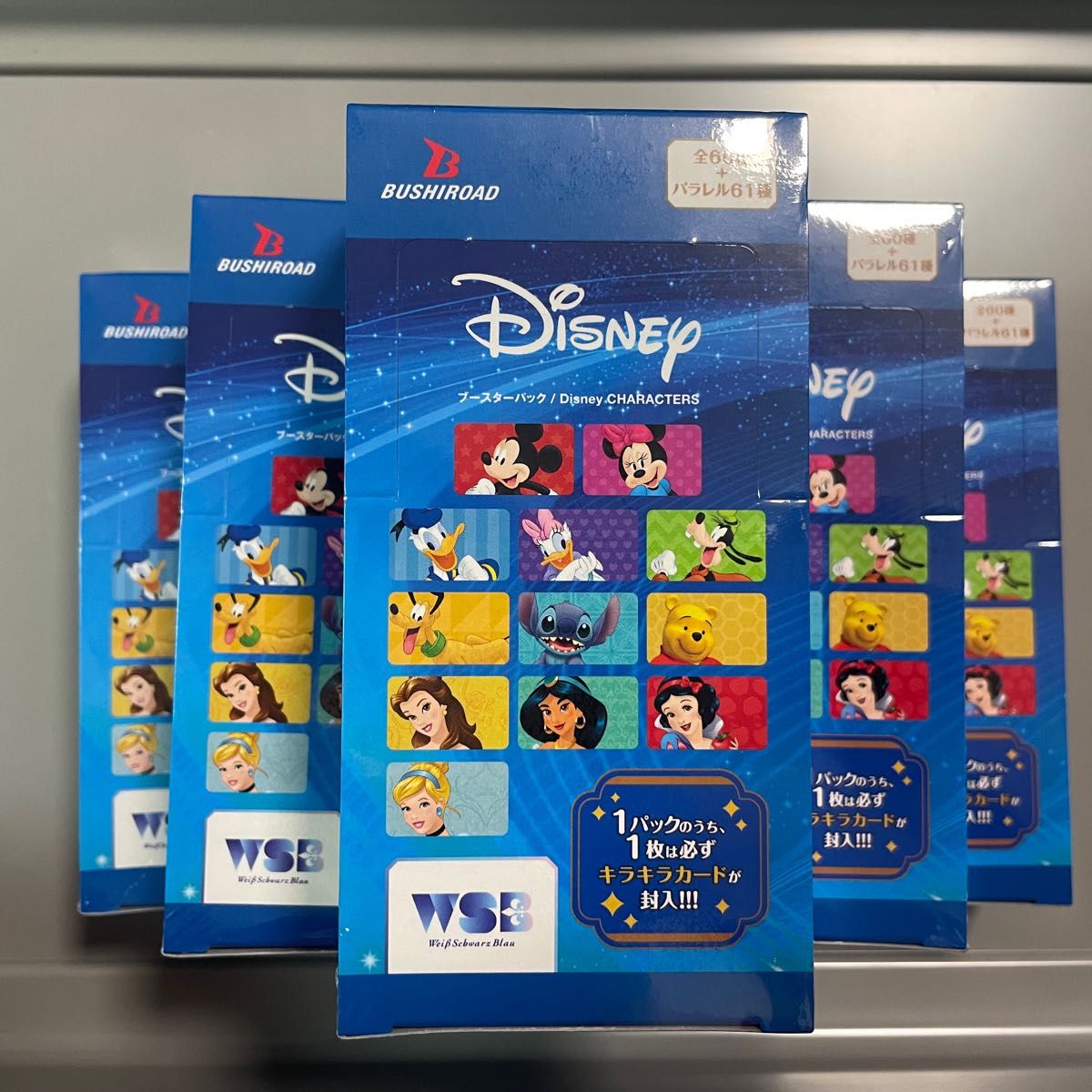 ヴァイス ディズニー キャラクターズ Disney 6BOX シュリンク付き