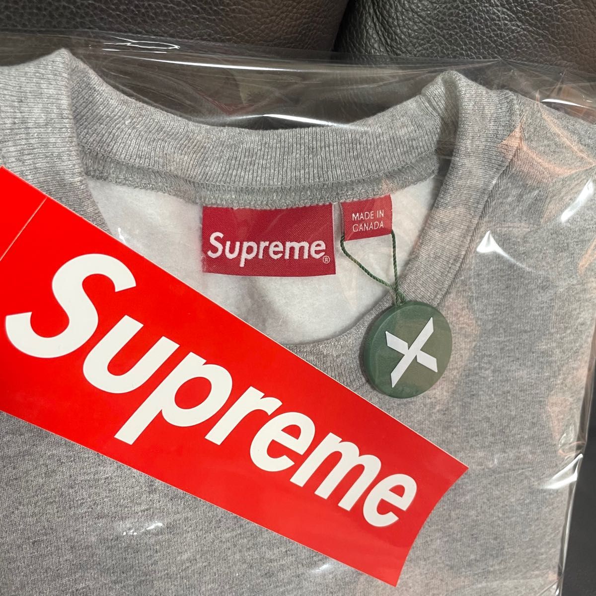 完売品】Supreme シュプリーム ボックスロゴ クルーネック 本物鑑定