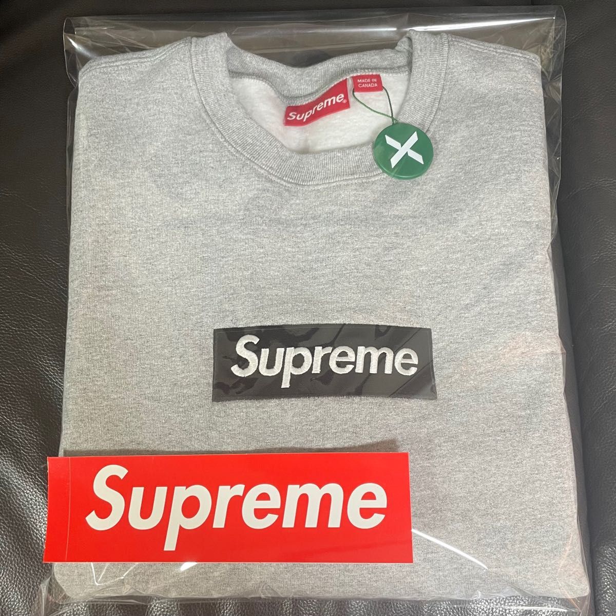 完売品】Supreme シュプリーム ボックスロゴ クルーネック 本物鑑定